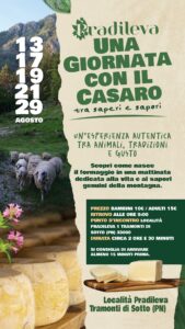 Una giornata con il casaro – Tradizione e gusto a Pradileva