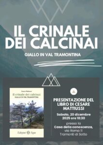 Il Crinale dei Calcinai: presentazione del libro a Tramonti di Sotto