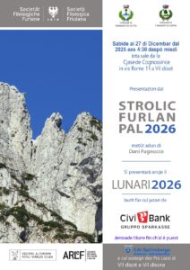 Strolic Furlan pal 2026: tradizione e cultura in Val Tramontina