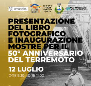 Libro fotografico e mostre sul Terremoto del Friuli a Tramonti | 12 luglio 2026