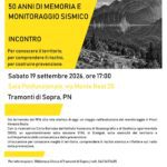 Locandina Dal Friuli del 1976 a oggi_1