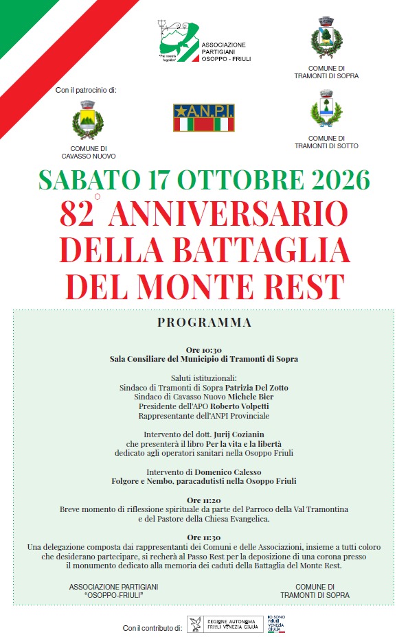 82 anniversario battaglia m Rest