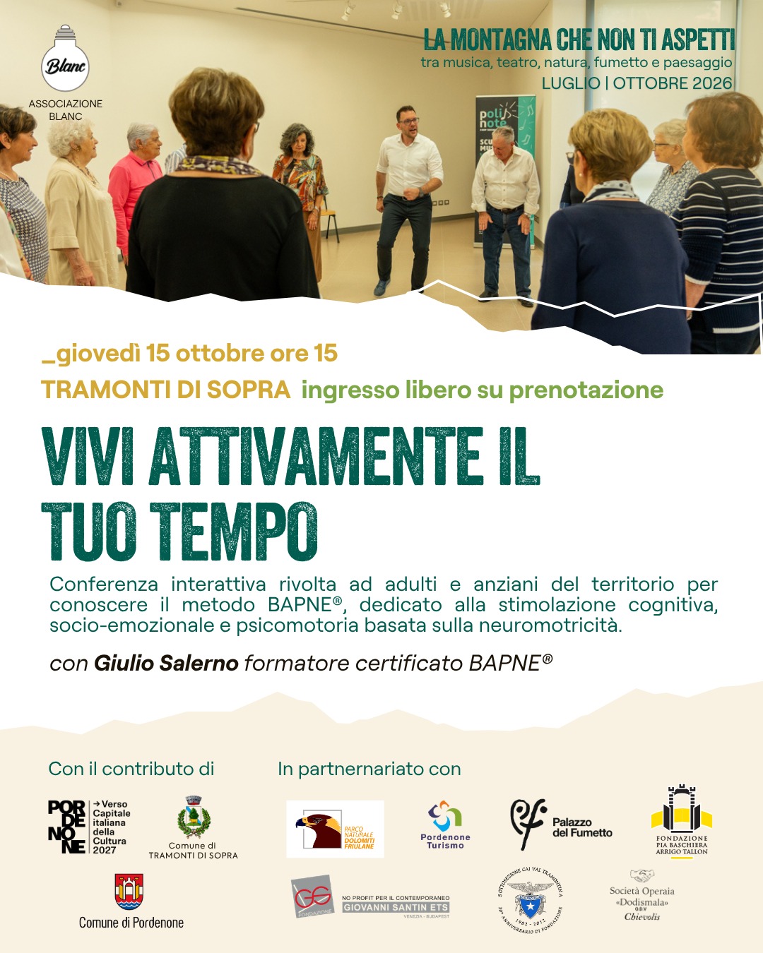 Vivi attivamente il tuo tempo